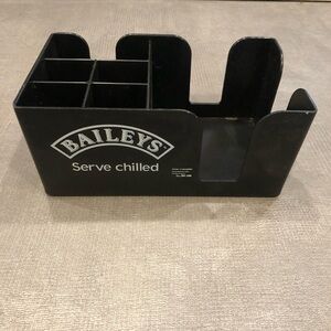 Baileys Irish Cream Bar Tools Caddy and Napkin Organizer